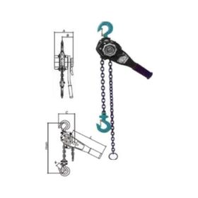 Netlıft NLG-HSH 60-62000027-1 6 Ton 1.5 m Zincirli Çektirme