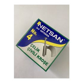 Netsan No 4 100 Adet Çivili Kroşe