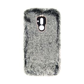 Nettech Huawei Mate 20 Lite 0.4 mm Peluş Silikon Gri Cep Telefonu Kılıfı