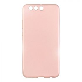 Nettech Huawei P10 Plus 0.3 mm Suide Silikon Pembe Cep Telefonu Kılıfı