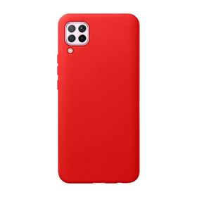 Nettech Huawei P40 Lite Nano Silikon Kırmızı Cep Telefonu Kılıfı