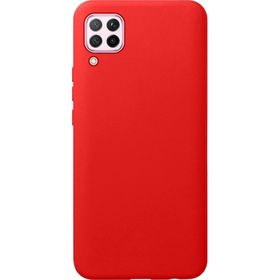 Nettech Huawei P40 Lite Nano Silikon Kırmızı Cep Telefonu Kılıfı