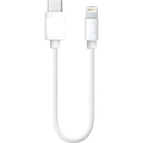 Nettech NT-29 Plastik 20 cm Beyaz Type-C to Lightning Şarj ve Data Kablosu