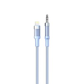 Nettech NT-AC06 Plastik 100 cm Jack to Lightning Mavi Aux Kablo