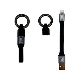 Nettech NT-DC22 3A 20 cm Plastik Lightning Şarj ve Data Kablosu