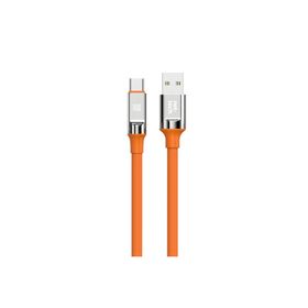 Nettech NT-DC27 18 W Plastik 100 cm Turuncu Type-C Şarj ve Data Kablosu