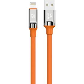 Nettech NT-DC28 12 W Plastik 100 cm Turuncu Lightning Şarj ve Data Kablosu