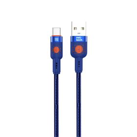 Nettech NT-DC31 18 W Plastik 100 cm Mavi Type-C Şarj ve Data Kablosu