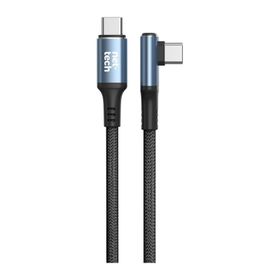 Nettech NT-DC38 60 W Plastik 100 cm Siyah Type-C to Type-C Şarj ve Data Kablosu