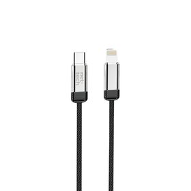 Nettech NT-DC46 30 W Plastik 100 cm Siyah Type-C to Lightning Şarj ve Data Kablosu