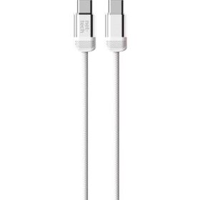 Nettech NT-DC47 60 W Plastik 100 cm Beyaz Type-C to Type-C Şarj ve Data Kablosu