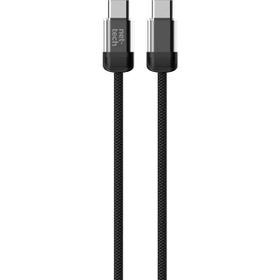 Nettech NT-DC47 60 W Plastik 100 cm Siyah Type-C to Type-C Şarj ve Data Kablosu