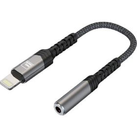 Nettech NT-OT01 Siyah Lightning to Jack Dönüştürücü Kablo