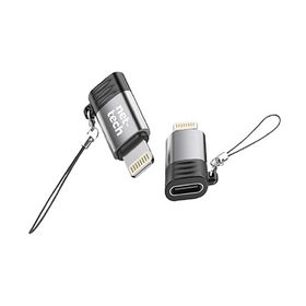 Nettech NT-OT09 Type-C to Siyah Lighting Dönüştürücü
