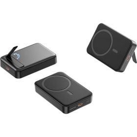 Nettech NT-PW32 15W + 20W PD 10000 mAh Siyah Mag Safe Powerbank