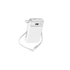 Nettech NT-PW34 20W + 15W PD 15W 10000 mAh Beyaz Taşınabilir Powerbank