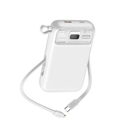 Nettech NT-PW34 20W + 15W PD 15W 10000 mAh Beyaz Taşınabilir Powerbank