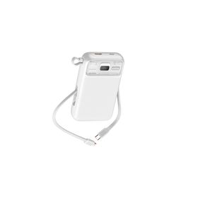 Nettech NT-PW34 20W + 15W PD 15W 10000 mAh Beyaz Taşınabilir Powerbank