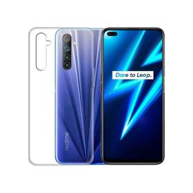 Nettech Realme 6 Pro Uyumlu Tıpalı Şeffaf Seri Arka Koruma Cep Telefonu Kılıfı