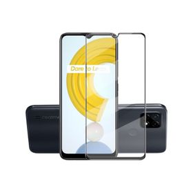Nettech Realme C21 Ön Koruma Seramik Nano Siyah Cep Telefonu Ekran Koruyucu