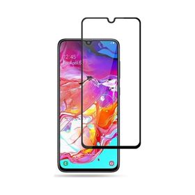 Nettech Samsung Galaxy A70 Ön Koruma Mat Nano Nano Siyah Cep Telefonu Ekran Koruyucu