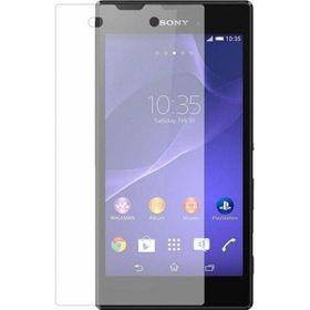 Nettech Sony Xperia C3 Ön Koruma Cam Cep Telefonu Ekran Koruyucu