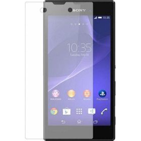 Nettech Sony Xperia C3 Ön Koruma Cam Cep Telefonu Ekran Koruyucu