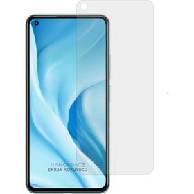 Nettech Xiaomi Mi 11 Pro Ön Koruma Polymer Nano Siyah Cep Telefonu Ekran Koruyucu