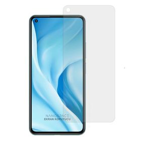 Nettech Xiaomi Mi 11 Pro Ön Koruma Polymer Nano Siyah Cep Telefonu Ekran Koruyucu