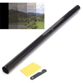 Nettedarikçisi %20 Siyah 50 cm 6 m Normal Cam Filmi