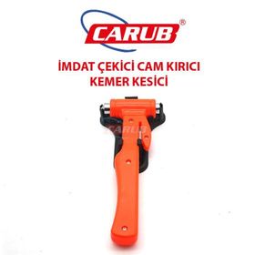 Nettedarikçisi Kemer Kesici Falçatalı Lüks Tip Oto Cam Kırma Çekici