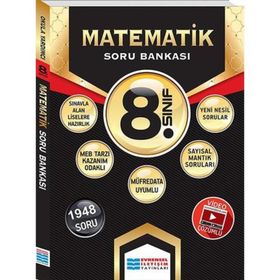 Netto LGS 8. Sınıf Matematik Soru Bankası Tamamı Video Çözümlü Soru Bankası (Kolay-Orta-Zor) 2021 - Referans Yayınları