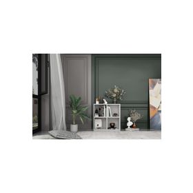 Nettrends KTP-1020 65 cm Beyaz Kitaplık