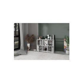 Nettrends KTP-1047-Ç Beyaz 65 cm Tek Kapakli Raflı Kitaplık