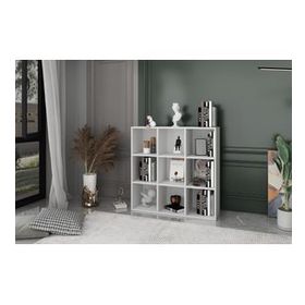 Nettrends KTP-1051 97 cm Beyaz Kitaplık