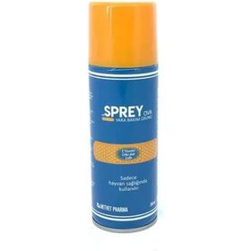 NetVet Spreyova Mavi 200 ml Kedi Köpek Yara Spreyi