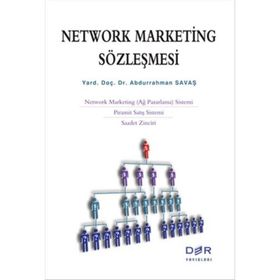 Network Marketing Sözleşmesi - Yrd. Doç. Dr. Abdurrahman Savaş