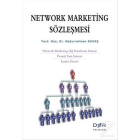 Network Marketing Sözleşmesi - Yrd. Doç. Dr. Abdurrahman Savaş