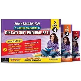 Neuro Via Sistemi İle Dikkati Güçlendirme Seti: 7 Yaş Adeda Yayıncılık