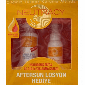 Neutracy Spf50 70 ml Kuru ve Normal Ciltler İçin Güneş Kremi+150 ml After Sun Losyon
