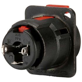 Neutrik NJ3FP6C Şase Çivi Dişi Konnektör