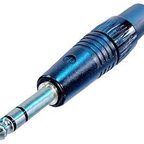Neutrik NP3C-BAG 6.3 Trs Nikel Çivi Jak
