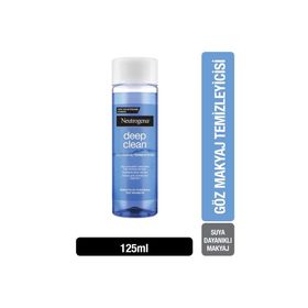 Neutrogena 125 ml Deep Clean Göz Makyaj Temizleyicisi