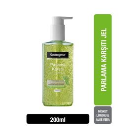 Neutrogena 200 ml Parlama Karşıtı Yüz Temizleme Jeli