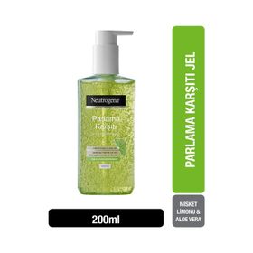 Neutrogena 200 ml Parlama Karşıtı Yüz Temizleme Jeli