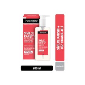Neutrogena 200 ml Sivilce Karşıtı Plus Temizleme Jeli