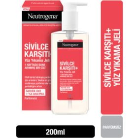 Neutrogena 200 ml Sivilce Karşıtı Plus Temizleme Jeli