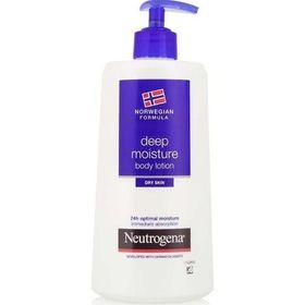 Neutrogena 400 ml Kuru ve Hassas Ciltler İçin Norveç Formülü Deep Moısture Vücut Losyonu