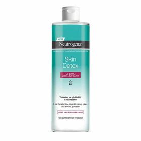 Neutrogena 400 ml Skin Detox 3 Etkili Micellar Temizleme Suyu