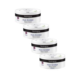 Neutrogena 4x200 ml Norveç Formülü Hızlı Emilen Bakım Kremi